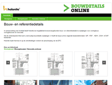 Tablet Screenshot of holonite.archidat.nl