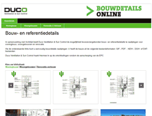 Tablet Screenshot of duco.archidat.nl